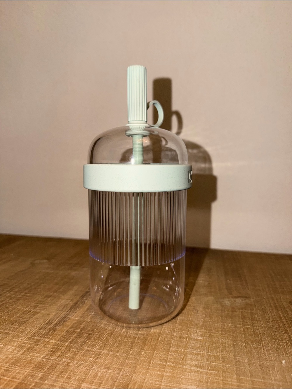 Nespresso Pale Green and Clear Capsule Water Bottle